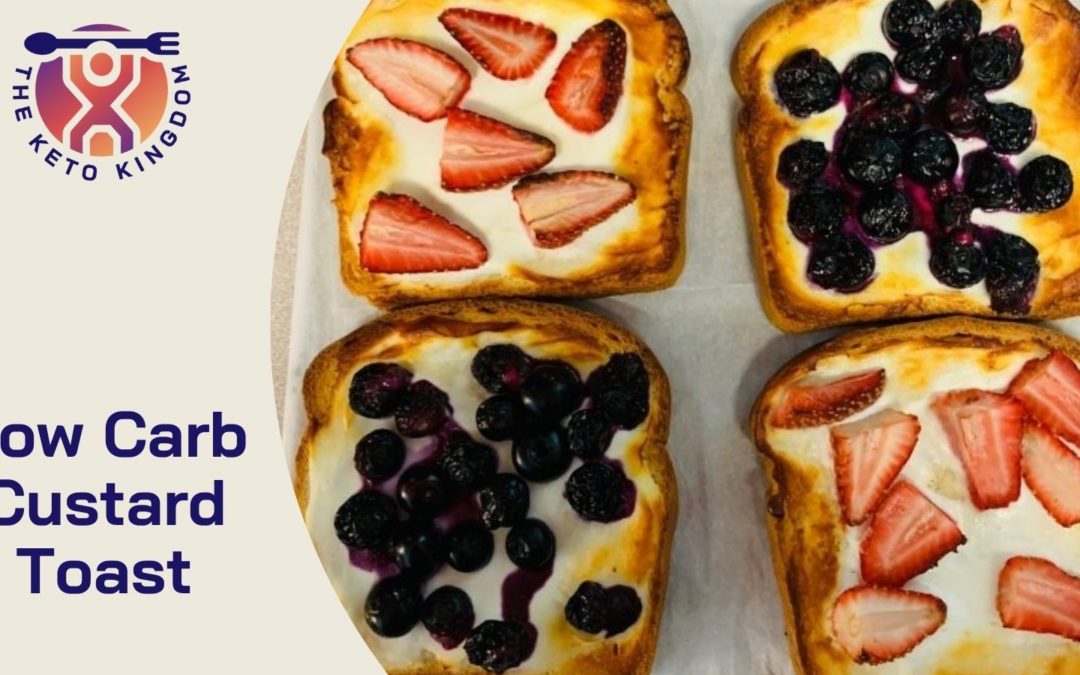 Low Carb Custard Toast Recipe